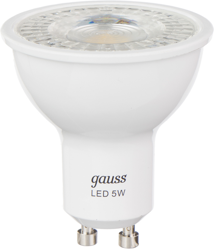 Лампа світлодіодна Gauss (4627107646731) 5Вт, GU10, 4100K